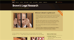 Desktop Screenshot of brownslegalresearch.com